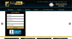 Desktop Screenshot of eurotechinc.net